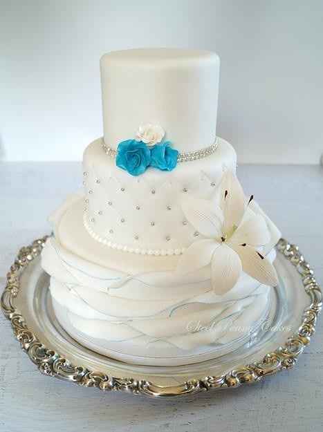 Wedding Cake pic  - tell me about yours:)
