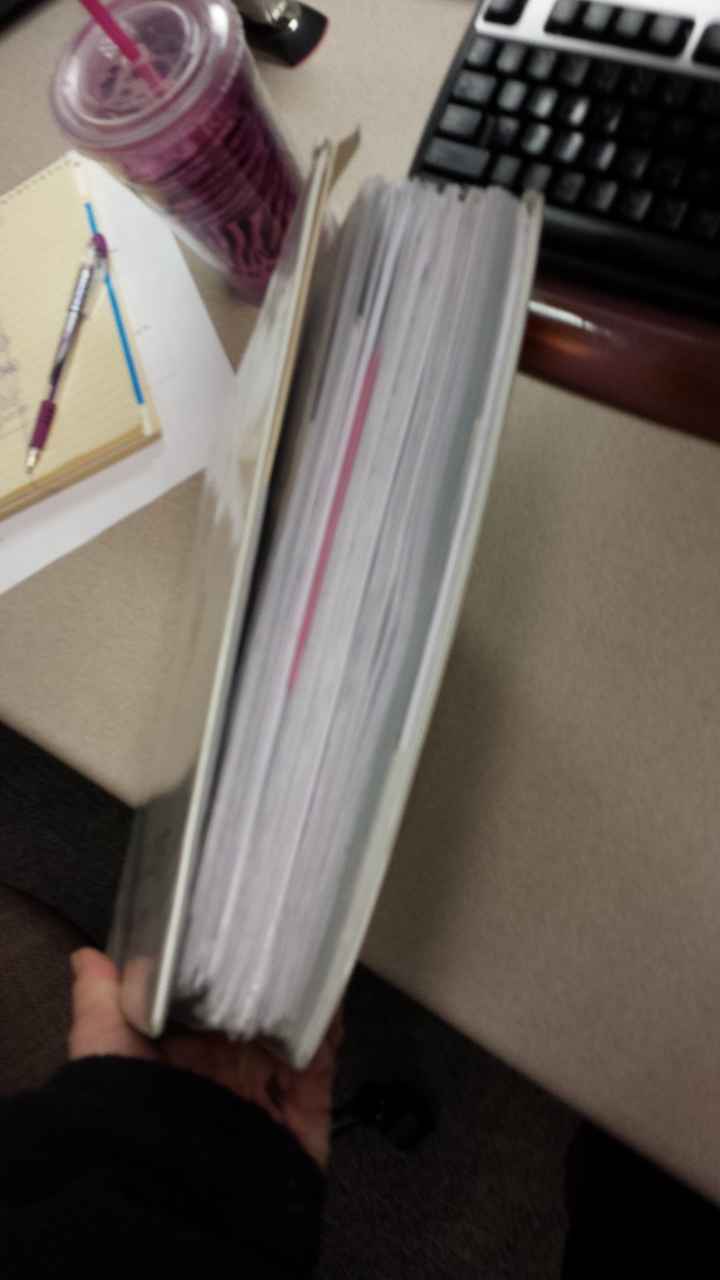 Show me your binder
