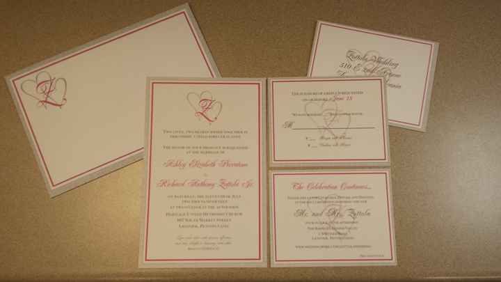 Wedding Invitations show and tell ...