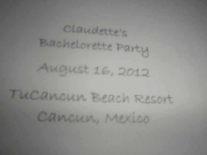 BACK!!! from CANCUN MX Bachelorette Party PIC HEAVY!!!