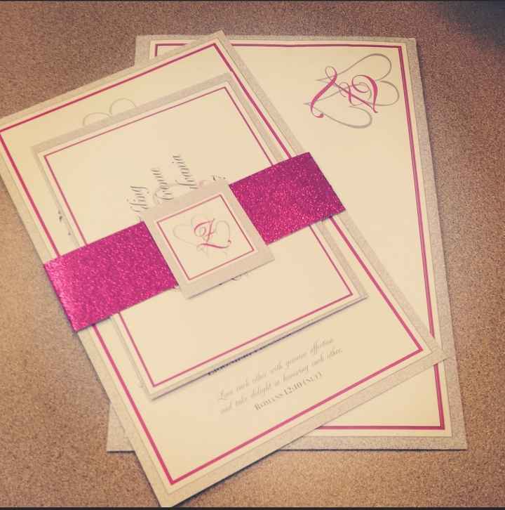 Do your invitations match the theme or vibe you are going for??