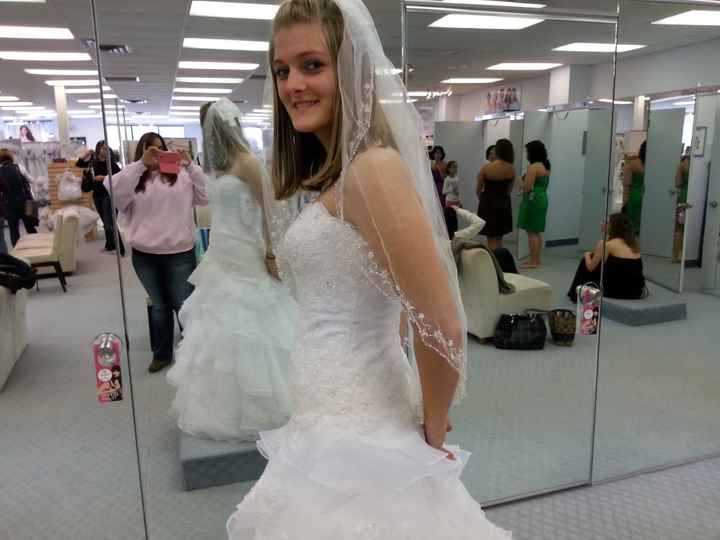 My dress came in last week....