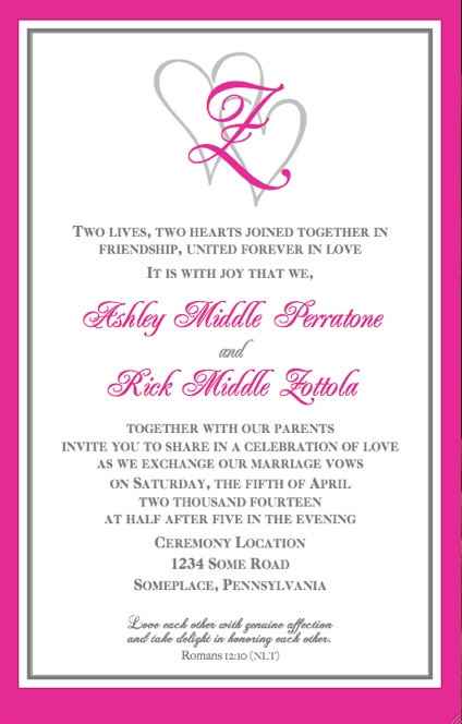 Which invitations do you like better?