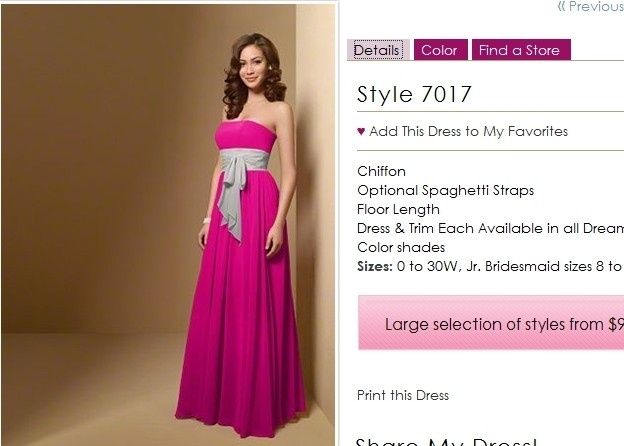 Bridesmaid Dresses - Share Your Pics