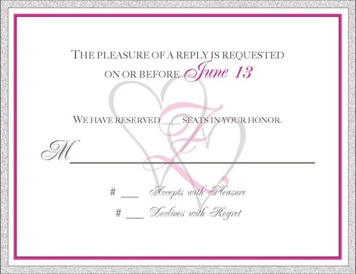 RSVP card input please!