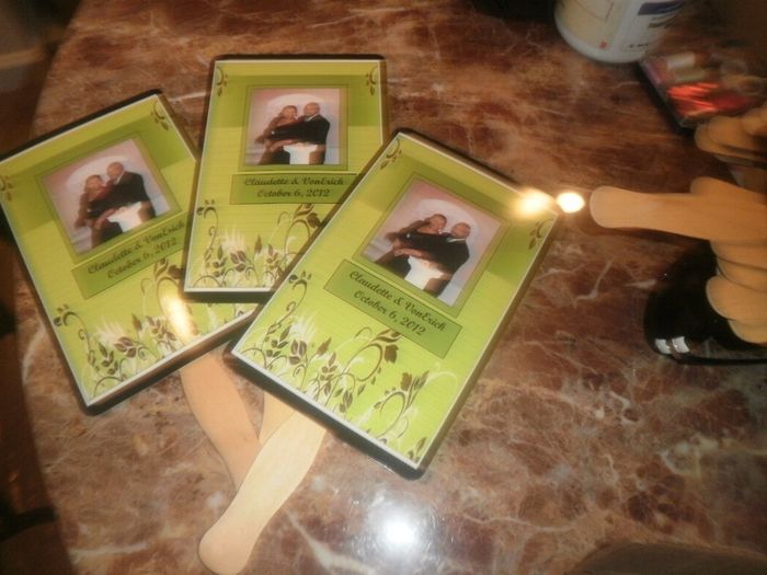 My CHEAP Wedding Fans!!! PICS INCLUDED!!!