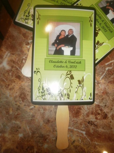My CHEAP Wedding Fans!!! PICS INCLUDED!!!