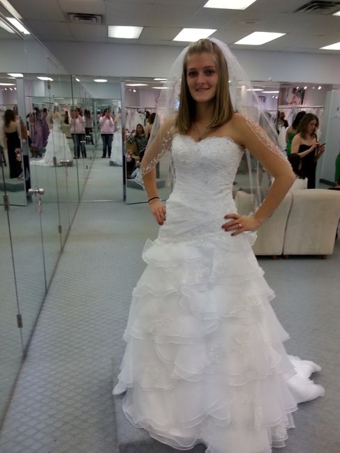My dress came in last week....