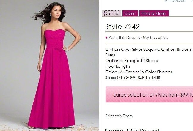 Are my wedding colors too "90's"? I need a pick me up!