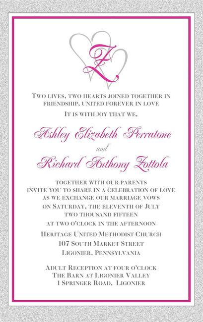Which invitations do you like better?