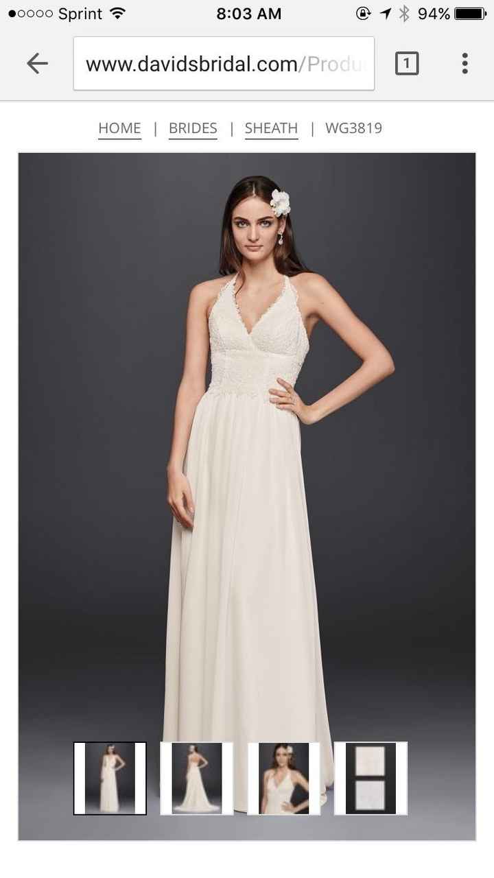 Show me your beach wedding dresses