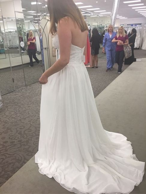 YES TO THE DRESS!