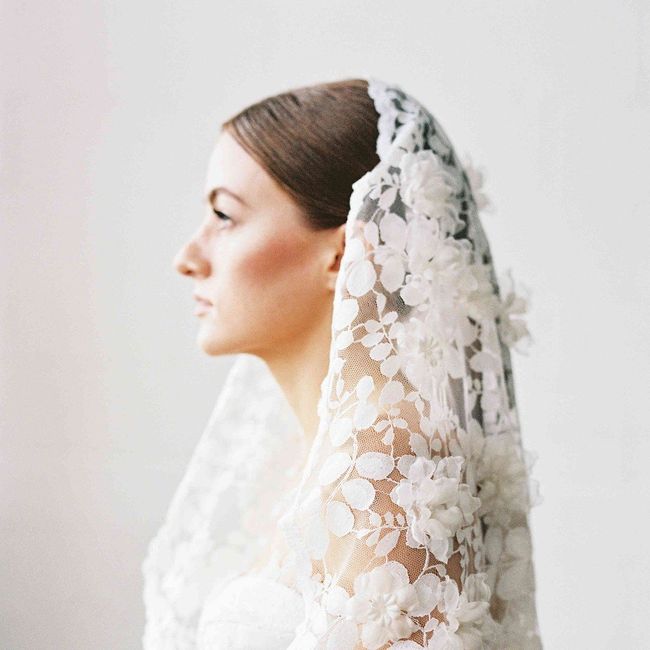 Veil, tiara, hair vine, hair comb, modern or traditional? What are you doing? 4