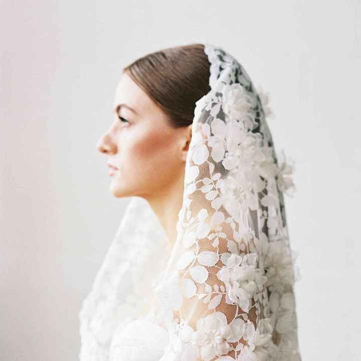 Veil, tiara, hair vine, hair comb, modern or traditional? What are you doing? - 4