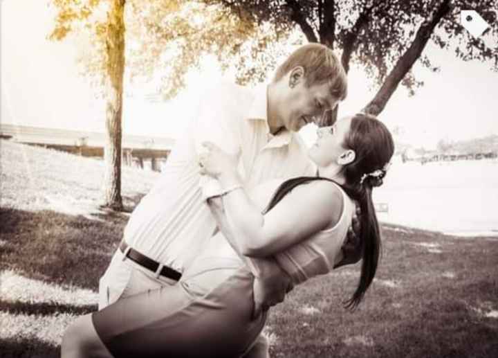 Engagement photo shoot 28 days before the wedding - 2