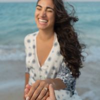 still obsessed with my ring! yellow gold band with marquise and round diamonds on the side