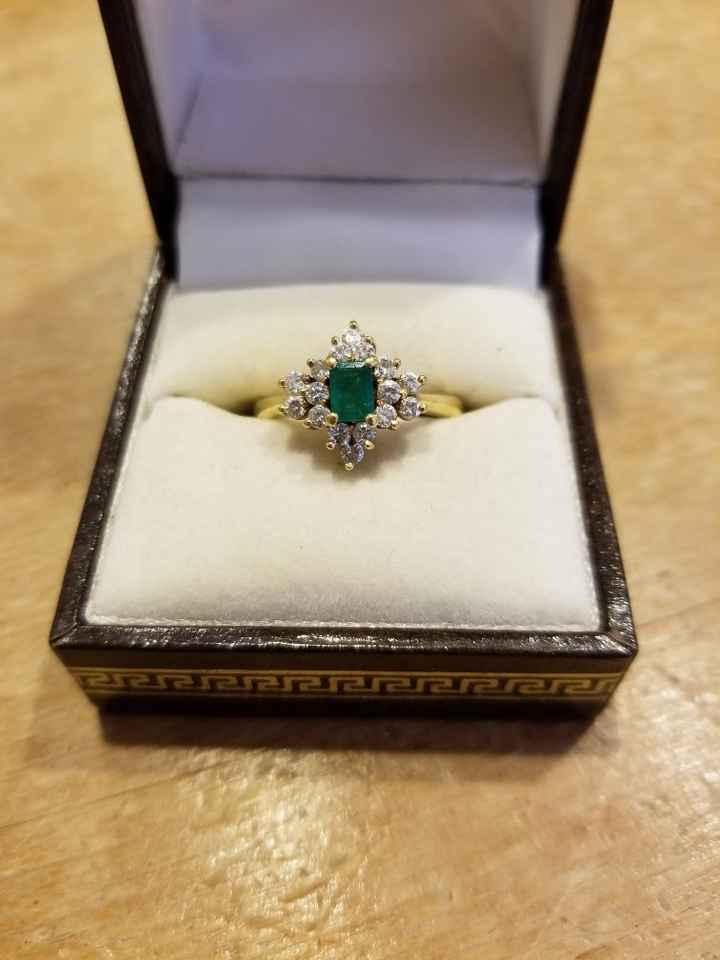 Who else has gemstones in their ring(s)?  Let's see them! - 1