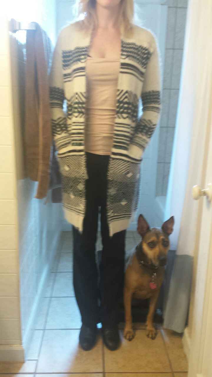 Front of Sweater