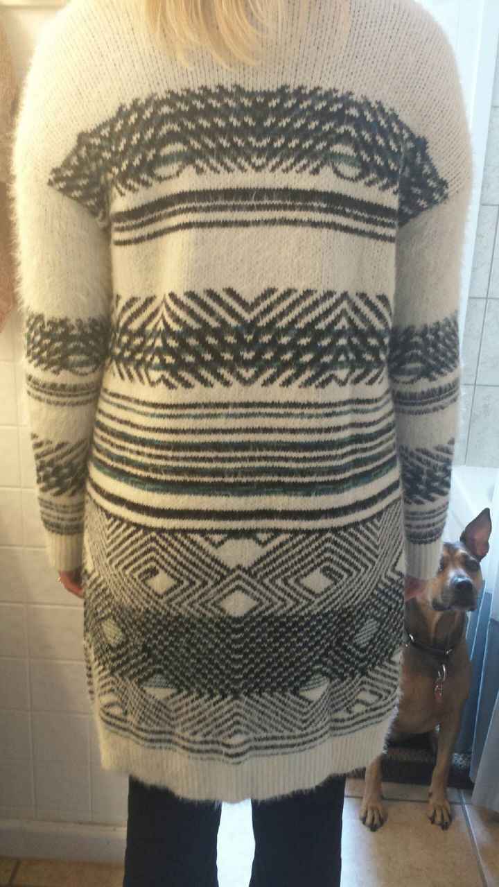 Back of Sweater