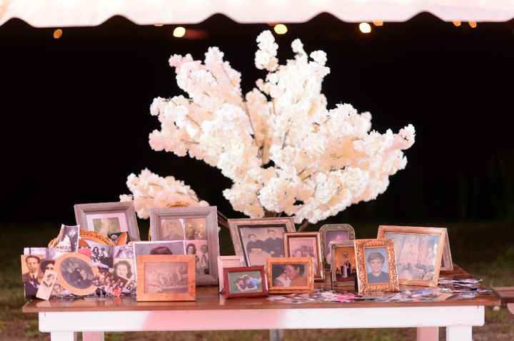 What's taking center stage at your reception? - 1