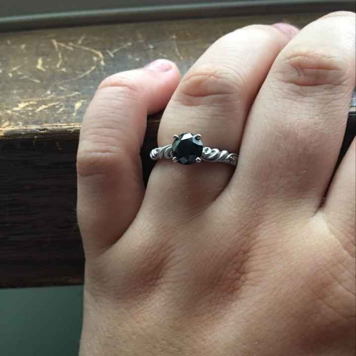 Let's see those beautiful rings lady's!