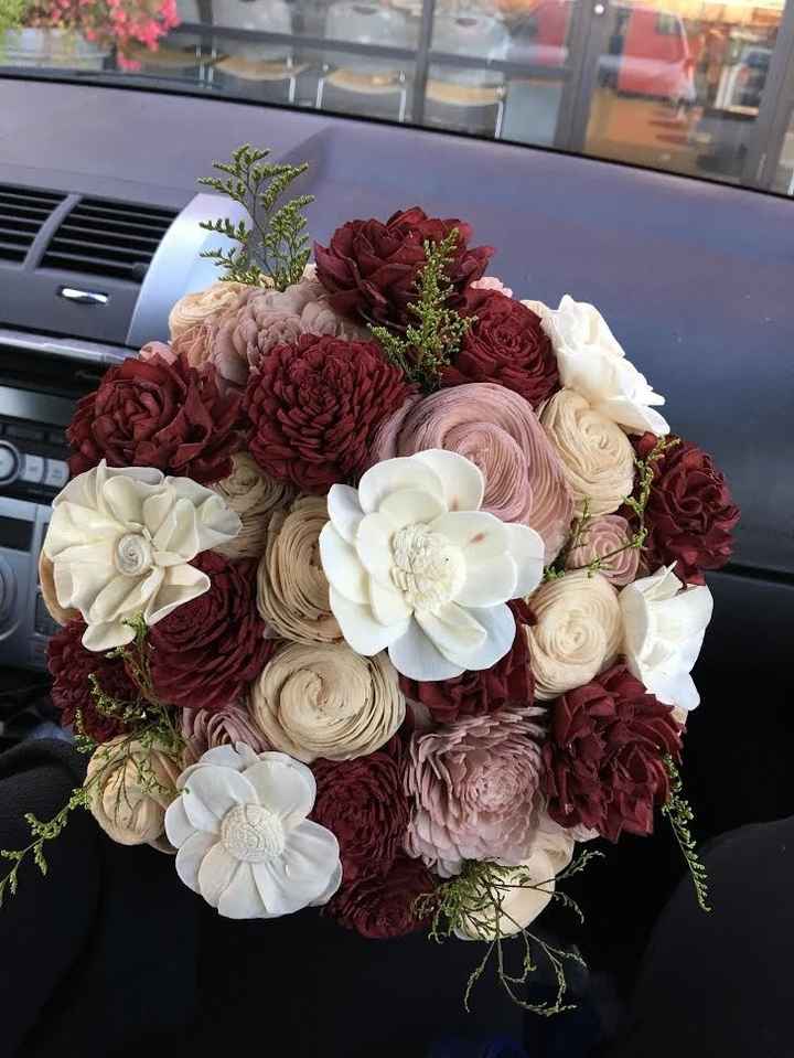 eco flower bouquet arrived!