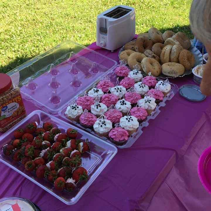 BAS!!! Pink and gold and desserts!