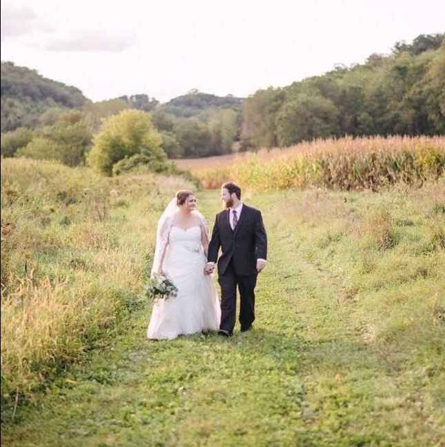 Just walking through a field 