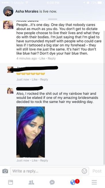 I told my bridesmaids NO TATTOOS!