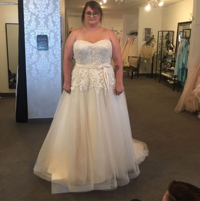 did u show your partner pics of the rejected dresses? (update: show us your rejects!)
