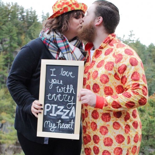 Harry Potter engagement photo