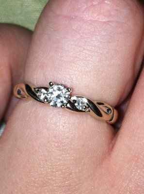 Show off your engagement ring!**Pics**