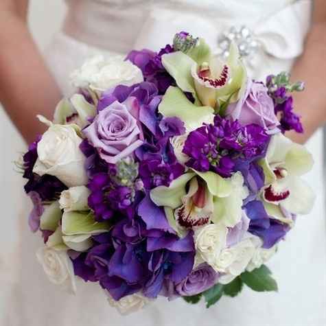 For those having purple/lavender themed wedding