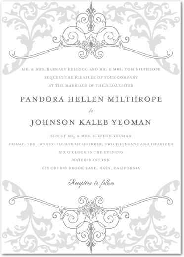 Invitation Choices-Help me knock this out please!