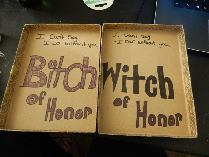Maid of Honor/bridesmaids proposals 4