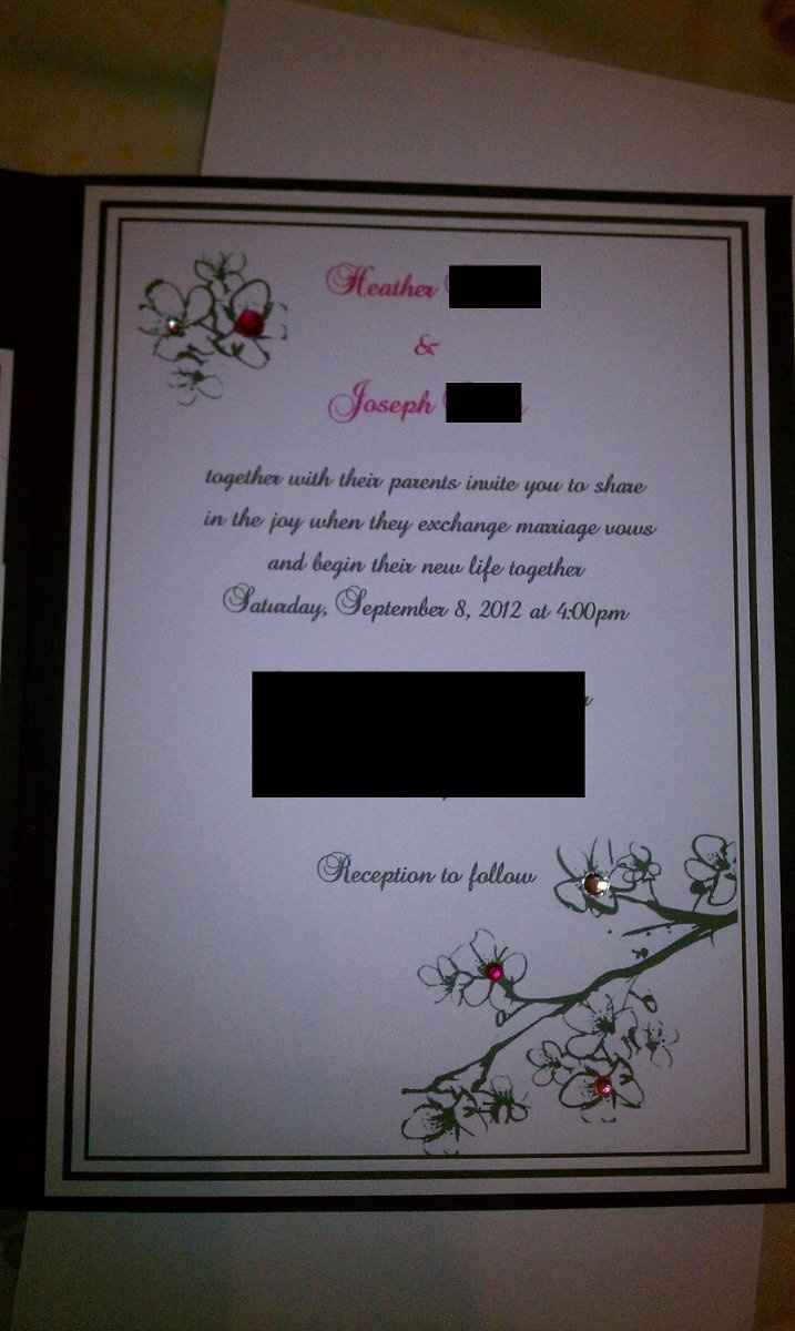 My DIY Invitations *PICS*