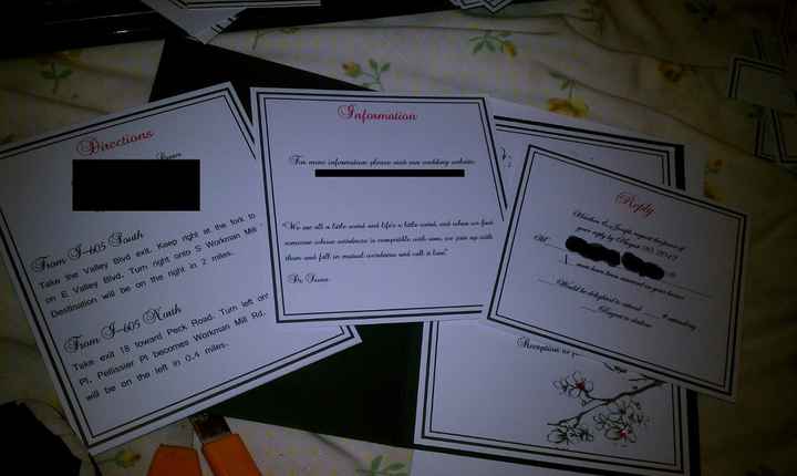 My DIY Invitations *PICS*