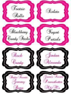 Candy Buffet Ideas (with pic)