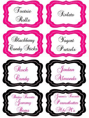 Candy Buffet Ideas (with pic)