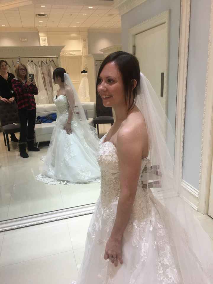 Ballgown on short bride... questioning myself. - 1