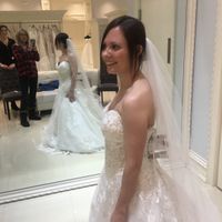 Ballgown on short bride... questioning myself. - 1