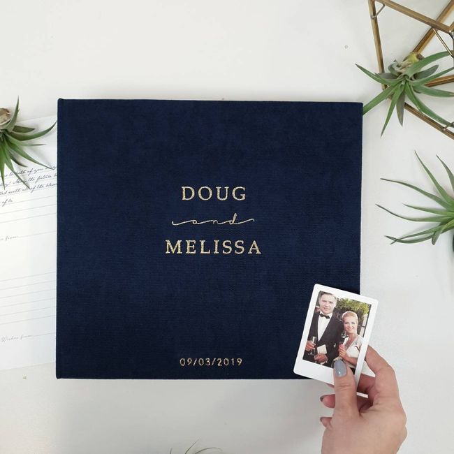 Wedding guest book