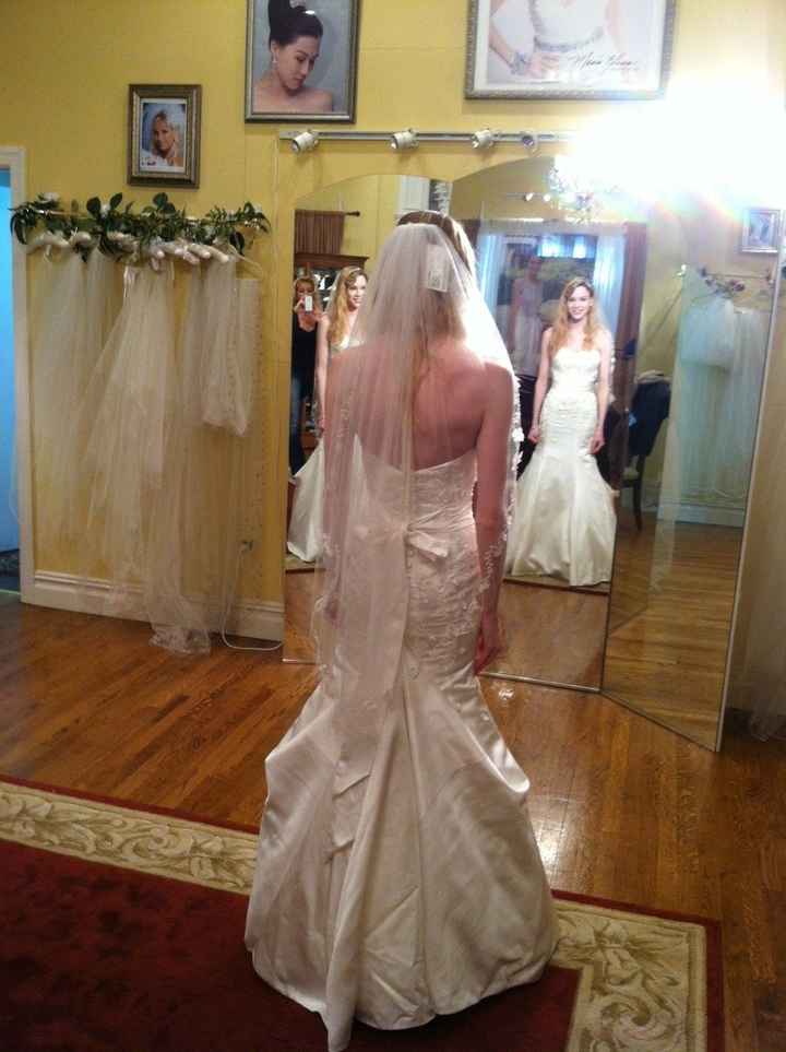 I rang the Bell and Said yes to the dress!! Lets see some of your dresses!!