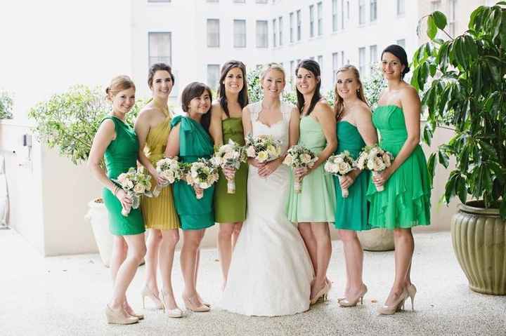 Brides with Mis Matched Maids- Show Me Your Pictures & Inspirations!