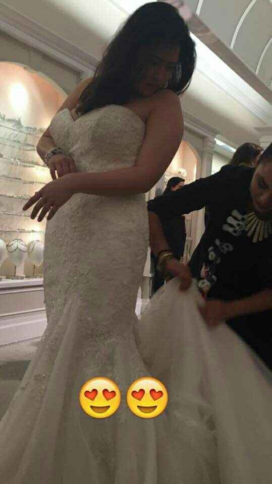 did u show your partner pics of the rejected dresses? (update: show us your rejects!)