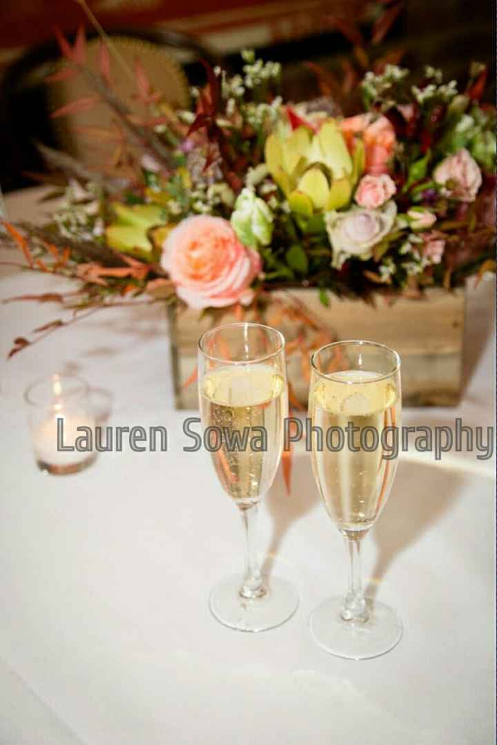 rustic wedding centerpiece