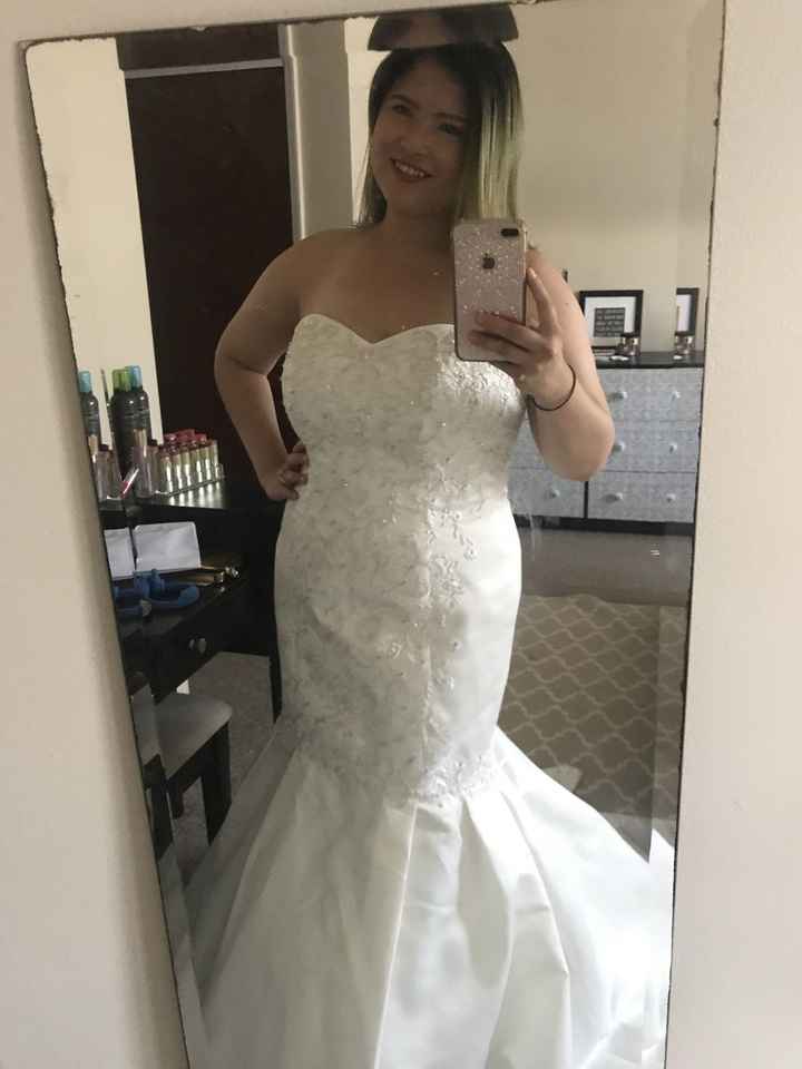 Wedding Dress- How long did it take it for you to find 'the one' ?