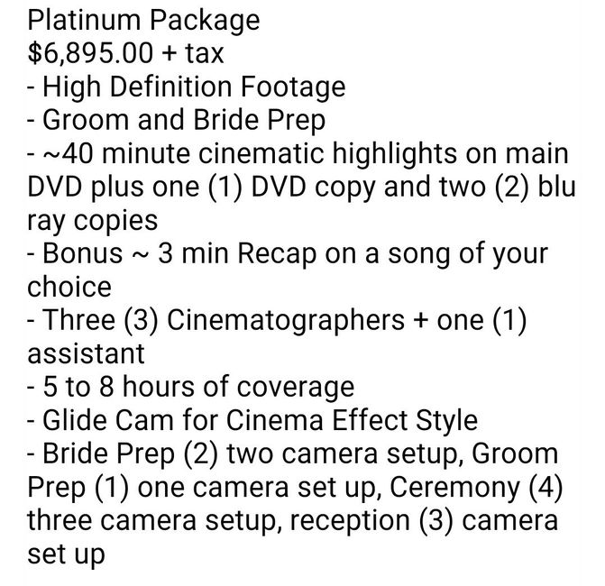 Videographer $$??