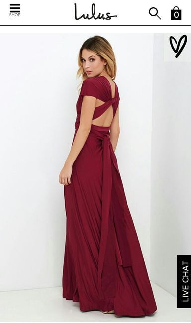 Bridesmaid dress help