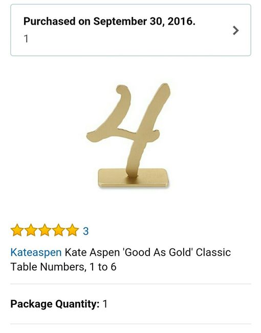 table number ideas